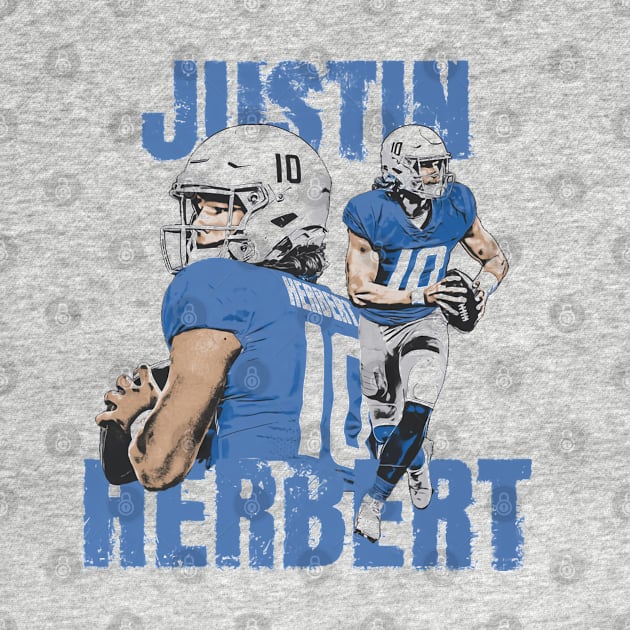 Justin Herbert Los Angeles C Player Name by ClarityMacaws